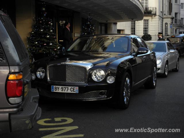 Bentley Mulsanne spotted in London, United Kingdom