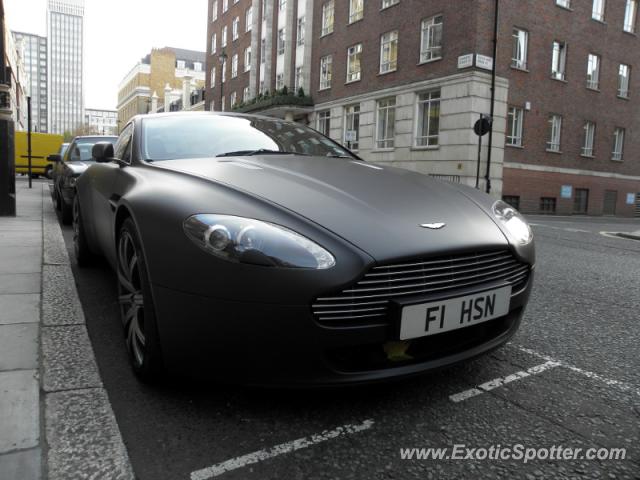 Aston Martin Vantage spotted in London, United Kingdom