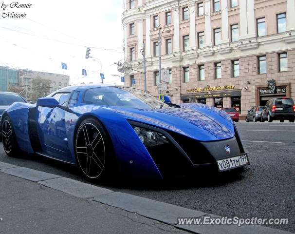 Marussia B1 spotted in Moscow Russia