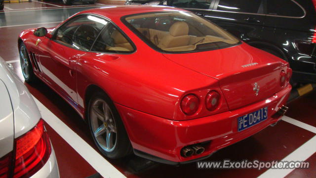 Ferrari 575M spotted in SHANGHAI, China