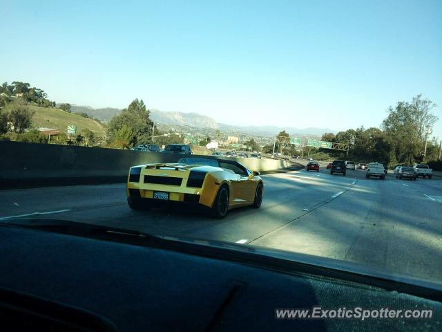 Lamborghini Gallardo spotted in San Diego, California