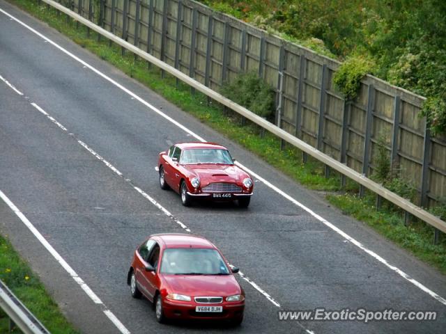 Aston Martin DB6 spotted in Hertfordshire, United Kingdom