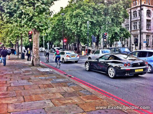 Ferrari 612 Spotted In London United Kingdom On 06 28 11