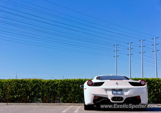 Ferrari 458 Italia spotted in El Segundo, California