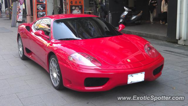 Ferrari 360 Modena spotted in Taipei, Taiwan