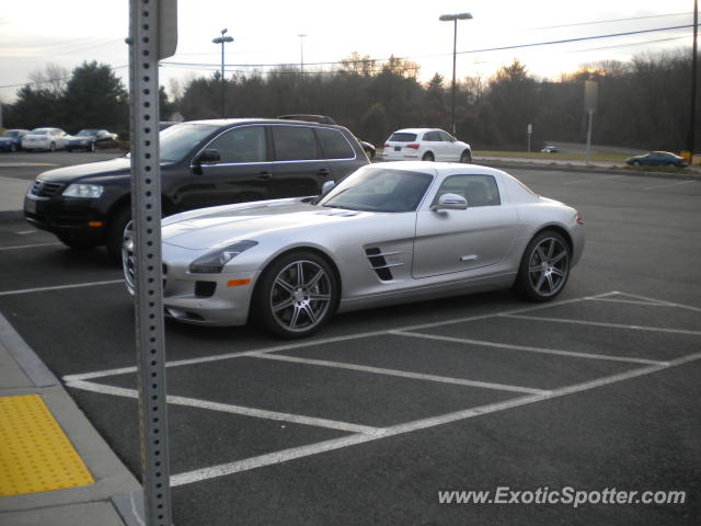 Mercedes SLS AMG spotted in Burlington, Massachusetts
