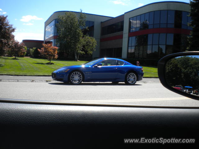 Maserati GranTurismo spotted in Needham, Massachusetts