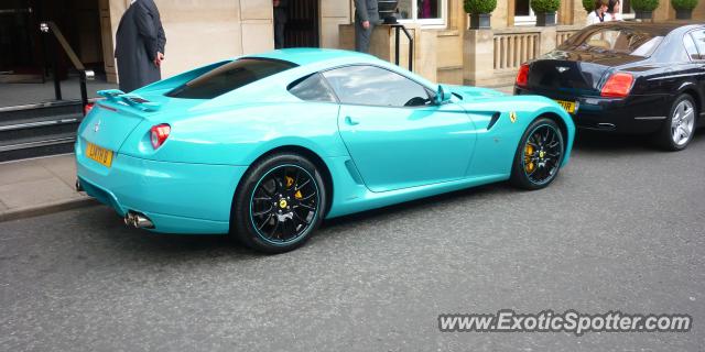 Ferrari 599GTB spotted in London, United Kingdom