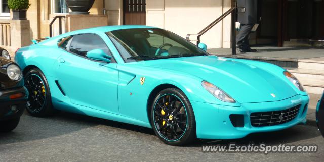 Ferrari 599GTB spotted in London, United Kingdom
