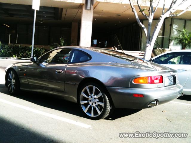 Aston Martin DB7 spotted in La Jolla, California