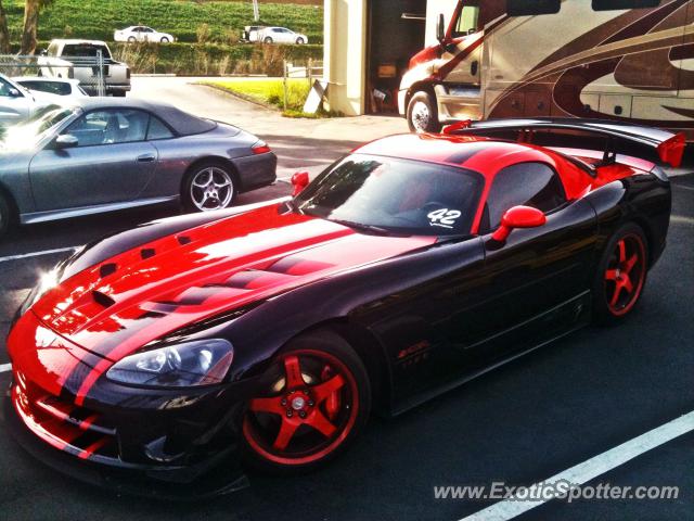 Dodge Viper spotted in La Jolla, California