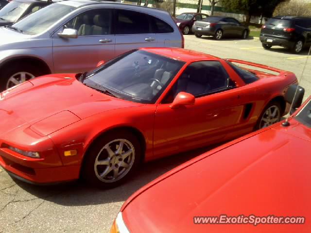 Acura NSX spotted in East Lansing, Michigan