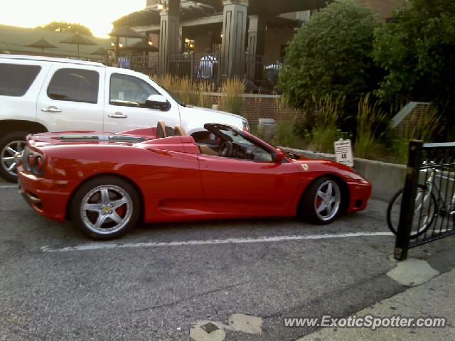 Ferrari 360 Modena spotted in East Lansing, Michigan