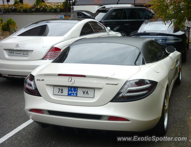 Mercedes SLR spotted in London, United Kingdom