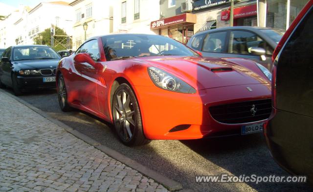 Ferrari California spotted in Estoril, Portugal