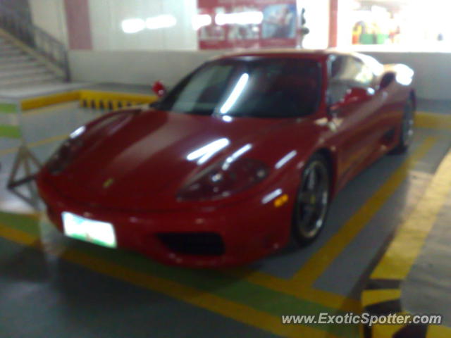 Ferrari 360 Modena spotted in Marikina City, Philippines