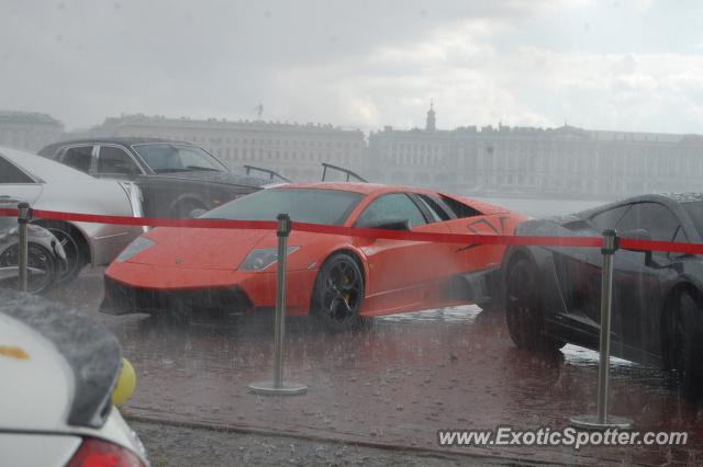 Lamborghini Murcielago spotted in Saint-Petersburg, Russia