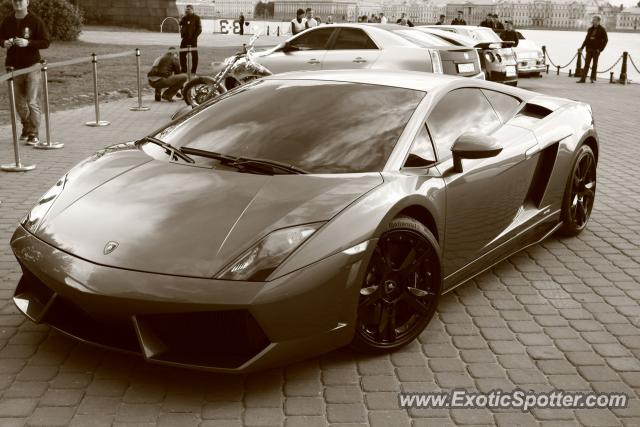 Lamborghini Gallardo spotted in Saint-Petersburg, Russia