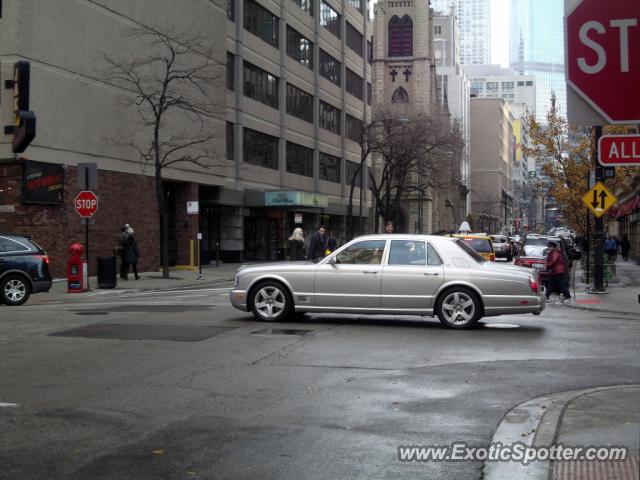 Bentley Arnage spotted in Chicago, Illinois