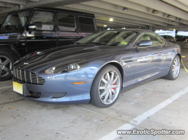 Aston Martin DB9 spotted in Short Hills, New Jersey