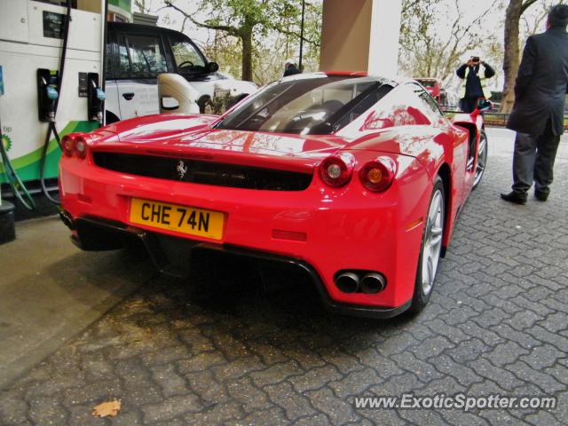 Ferrari Enzo spotted in London, United Kingdom