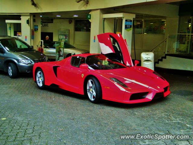 Ferrari Enzo spotted in London, United Kingdom