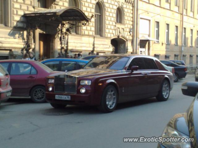 Rolls Royce Phantom spotted in Saint-Petersburg, Russia