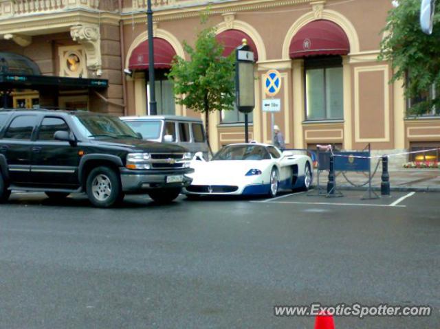 Maserati MC12 spotted in Saint-Petersburg, Russia