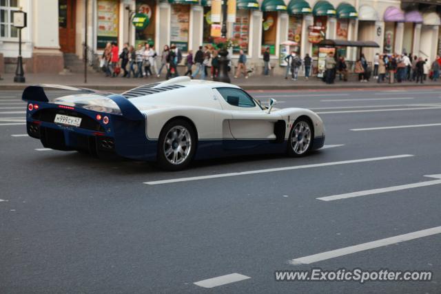 Maserati MC12 spotted in Saint-Petersburg, Russia