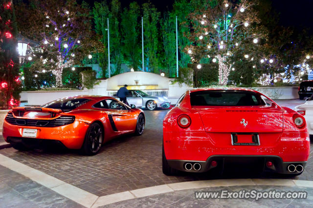 Mclaren MP4-12C spotted in Beverly Hills, California