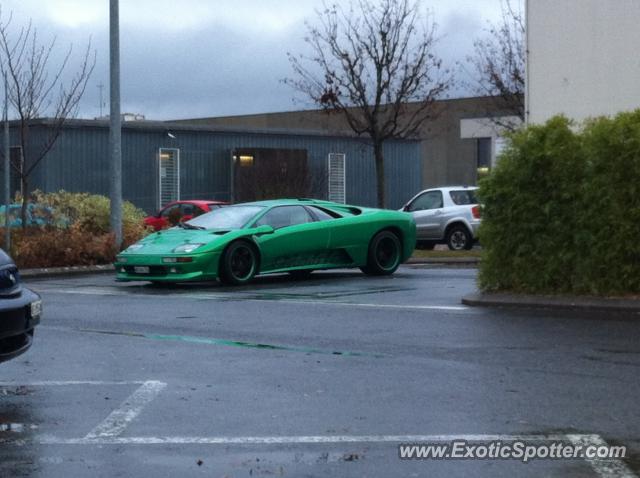 Lamborghini Diablo spotted in Yverdon, Switzerland