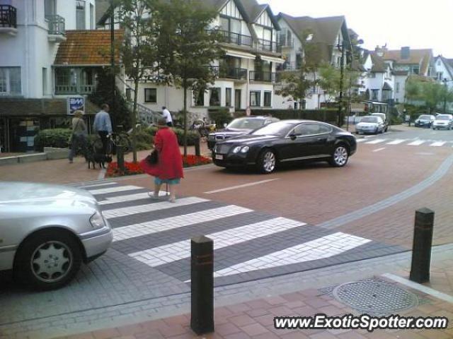 Bentley Continental spotted in Knokke, Belgium