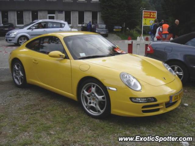 Porsche 911 spotted in Spa, Belgium
