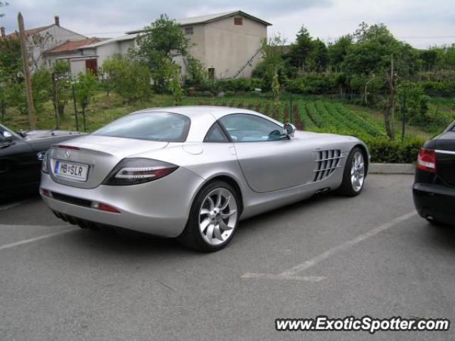 Mercedes SLR spotted in Maribor, Slovenia