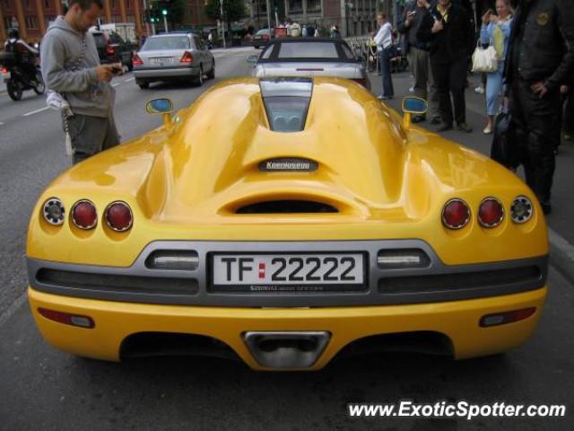 Koenigsegg CCR spotted in Bergen, Norway