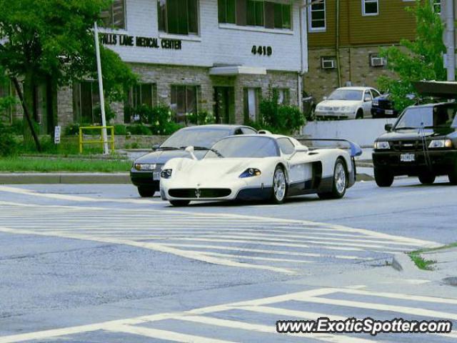 Maserati MC12 spotted in Baltimore, Maryland