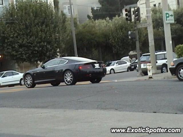 Aston Martin DB7 spotted in San francisco, California