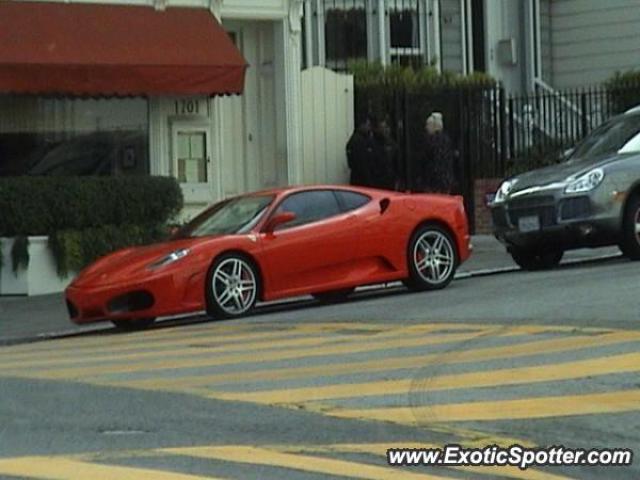 Ferrari F430 spotted in San Francisco, California