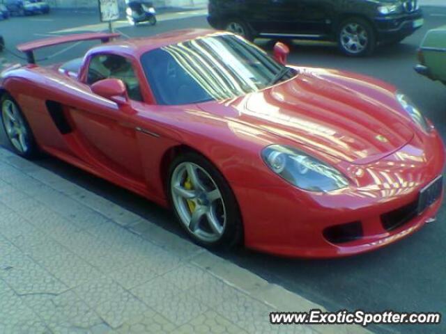 Porsche Carrera GT spotted in Beirut, Verdun, Lebanon
