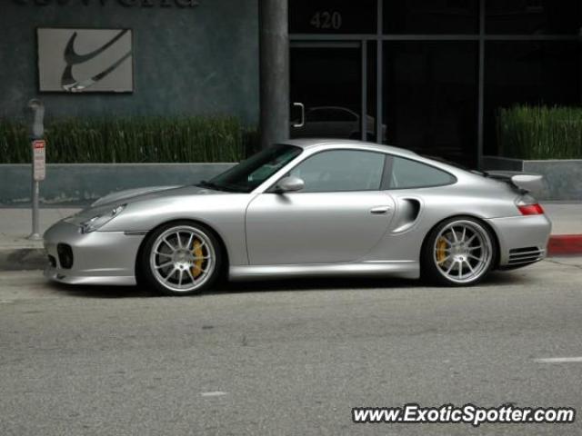 Porsche 911 Turbo spotted in Downey, California