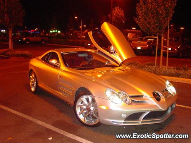 Mercedes SLR spotted in Temecula, California