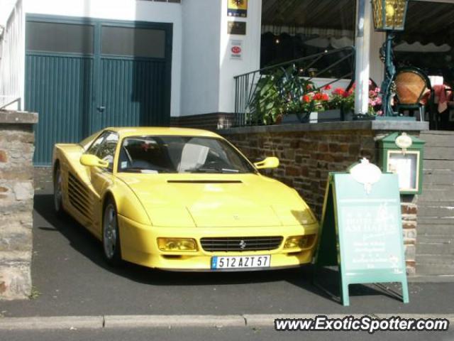 Ferrari Testarossa spotted in Cochem, Germany