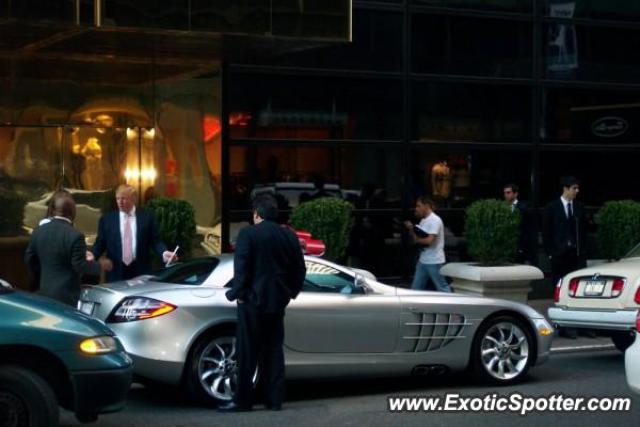 Mercedes SLR spotted in New York, New York
