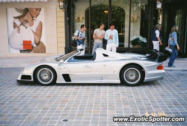 Mercedes CLK-GTR spotted in Monte Carlo, Monaco