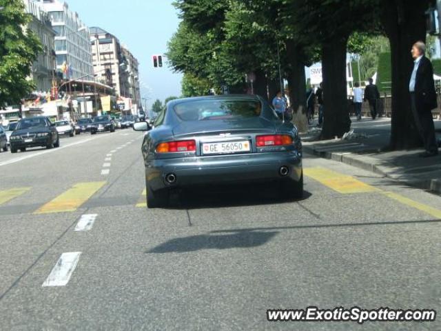 Aston Martin DB7 spotted in Geneva, Switzerland