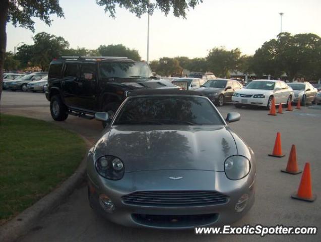Aston Martin DB7 spotted in Dallas, Texas