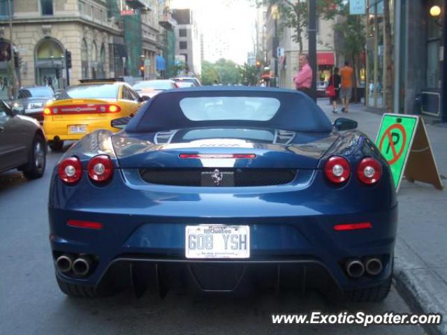 Ferrari F430 spotted in MONTREAL, Canada
