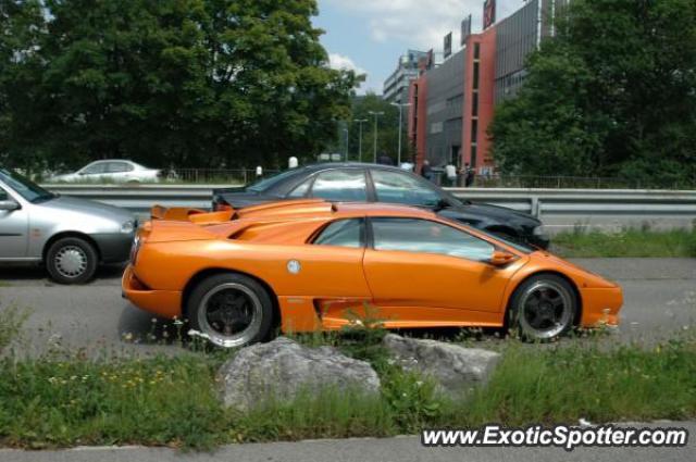 Lamborghini Diablo spotted in Spreitenbach, Switzerland
