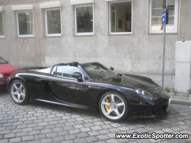 Porsche Carrera GT spotted in Munich, Germany