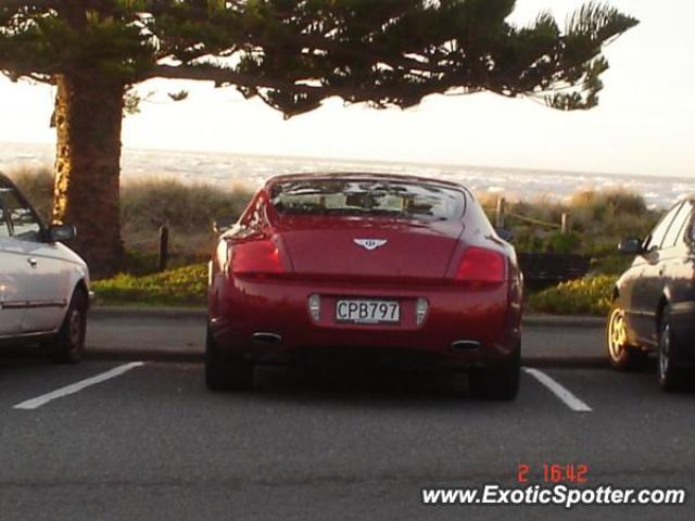 Bentley Continental spotted in Christchurch, New Zealand